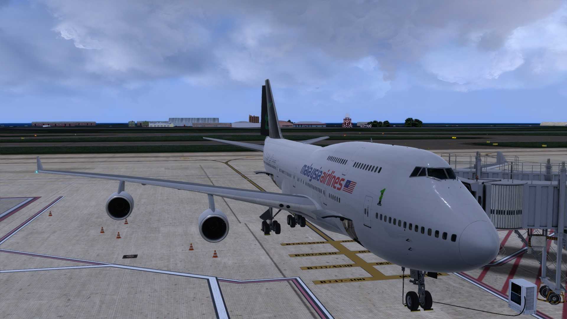 特别涂装的744-7383 