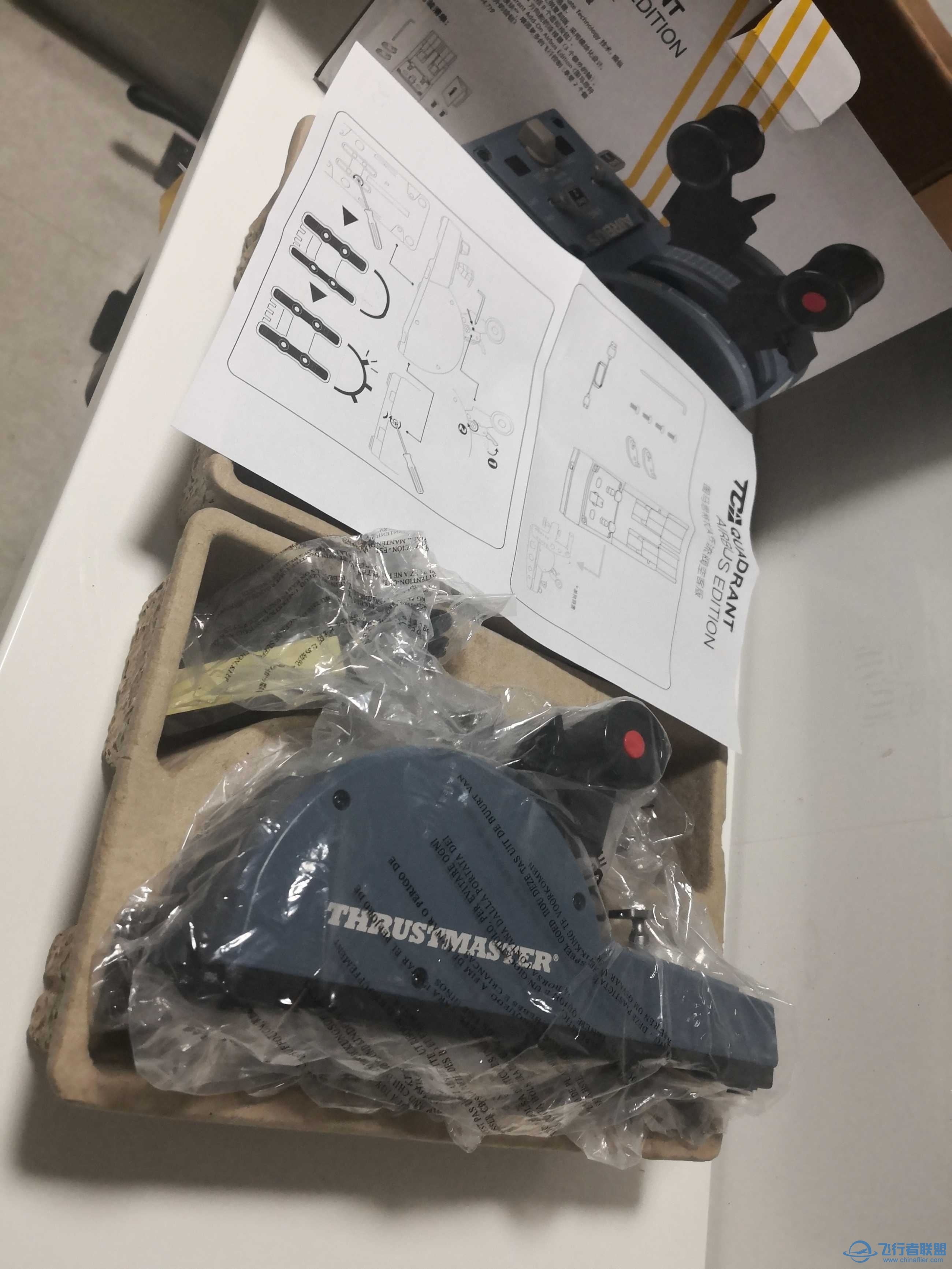 感谢图马思特赞助CFR联飞活动的奖品--节流阀开箱-1360 