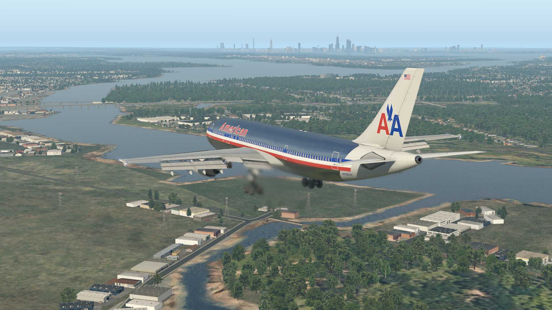 KJFK-KEWR调机飞行-8568 