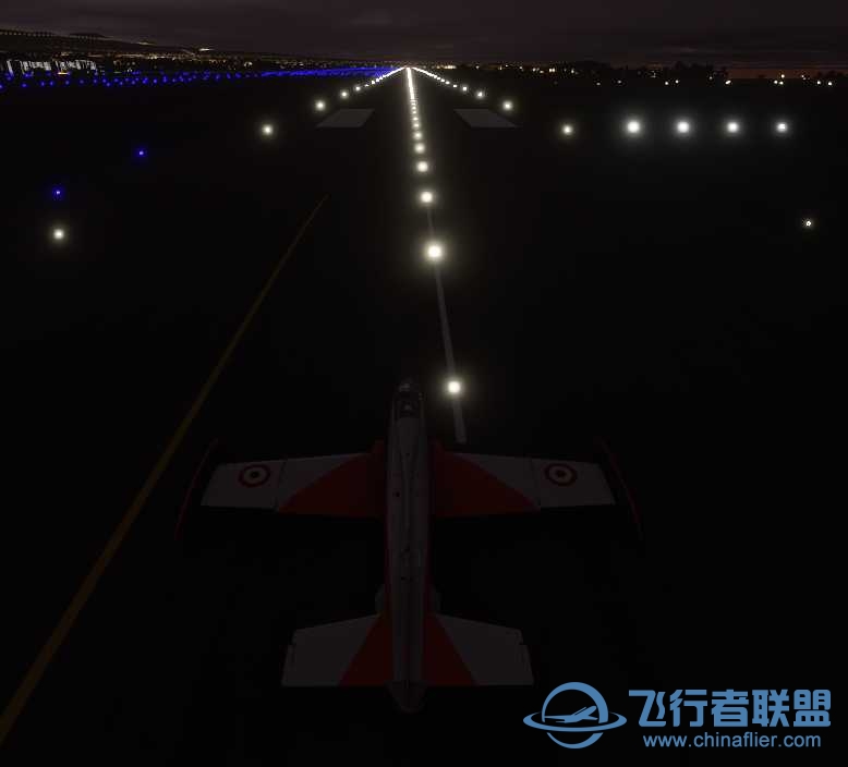 跑道没什么没有灯-8499 