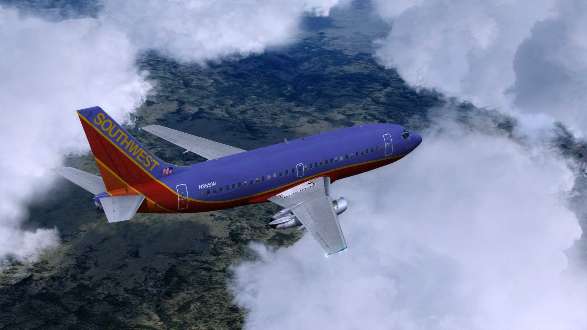 西南航空737-200-2745 