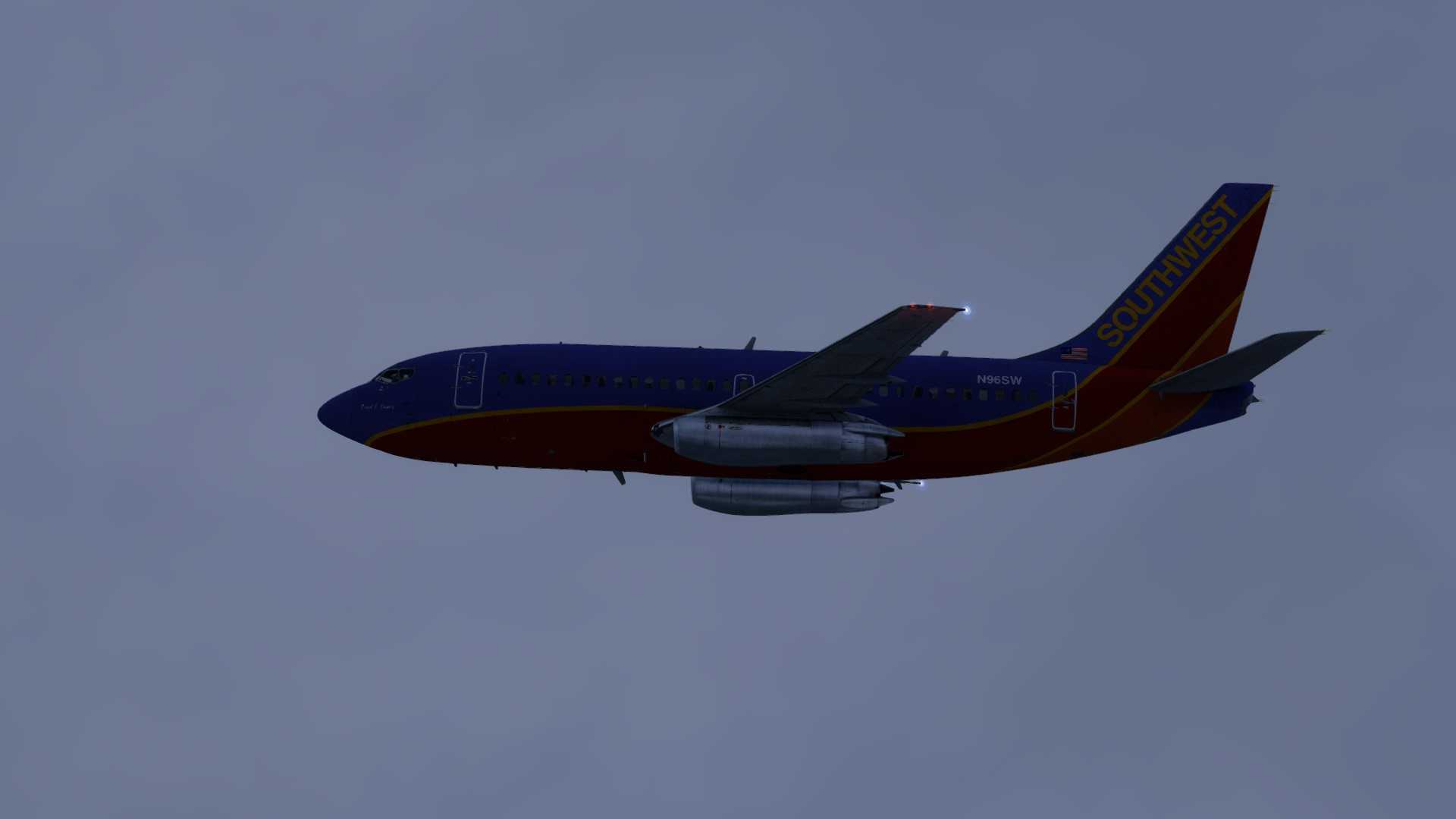 西南航空737-200-9842 