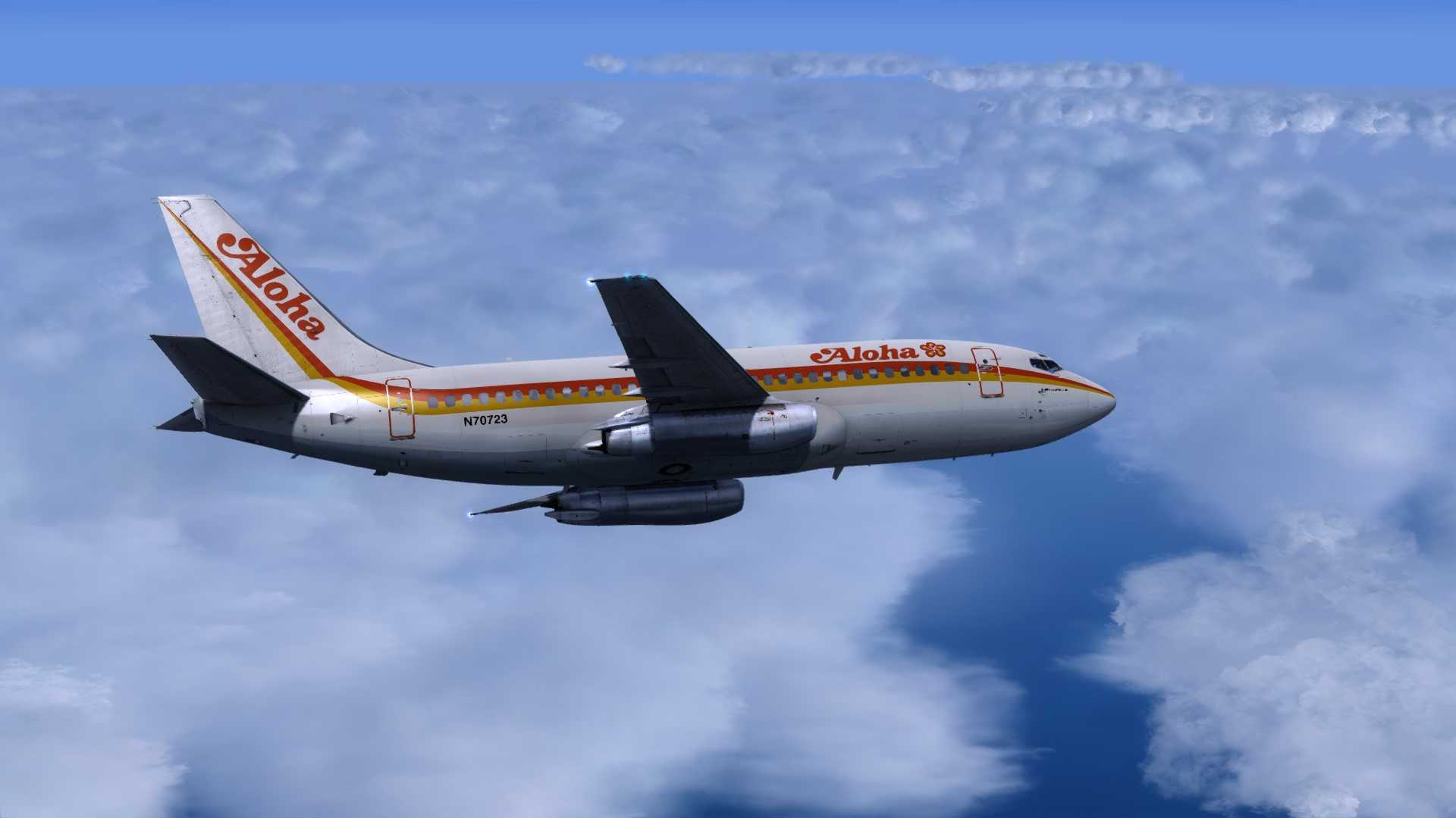 阿罗哈航空737-200-3492 