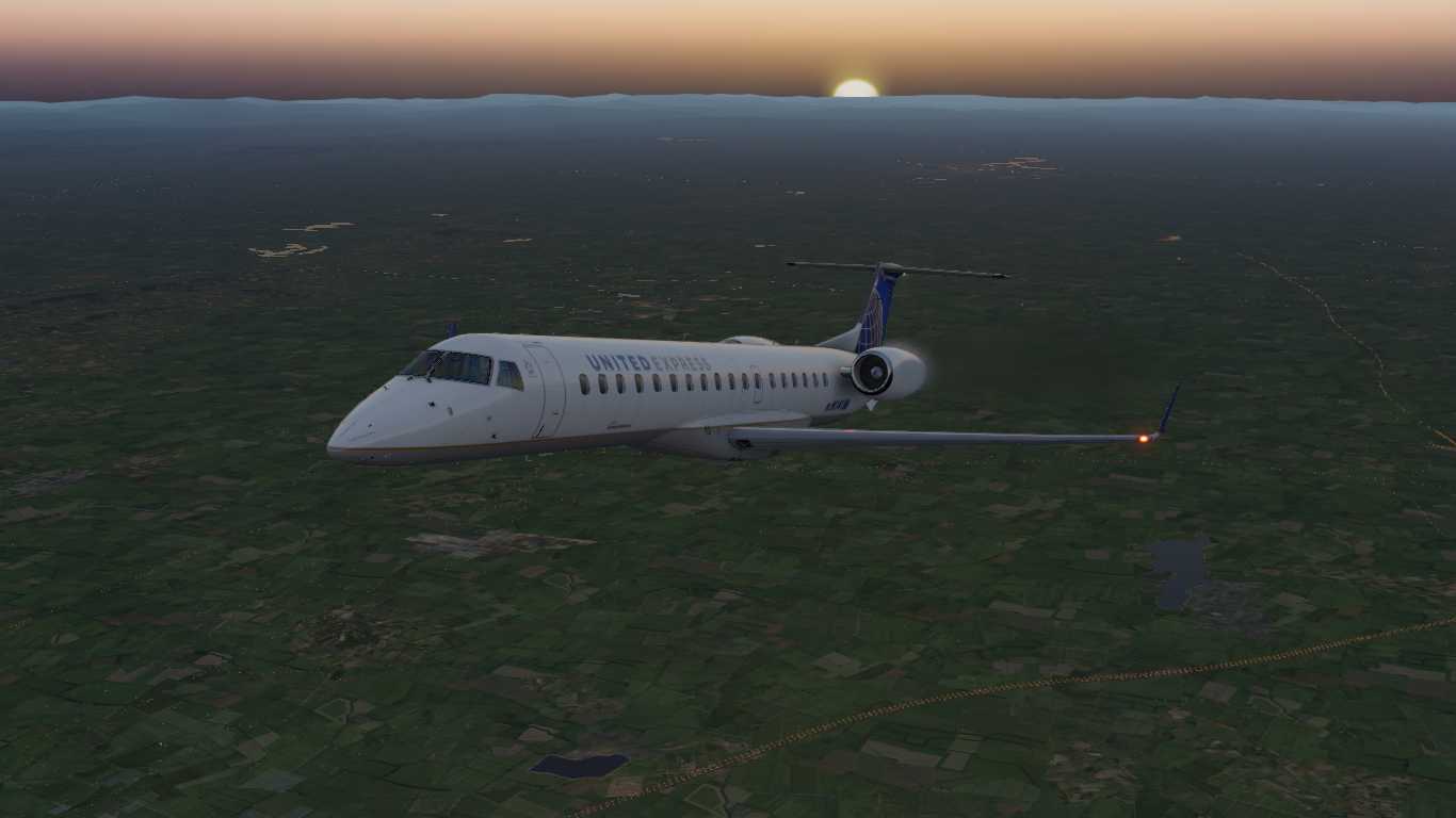 X-Plane ERJ系列简单测评-8019 