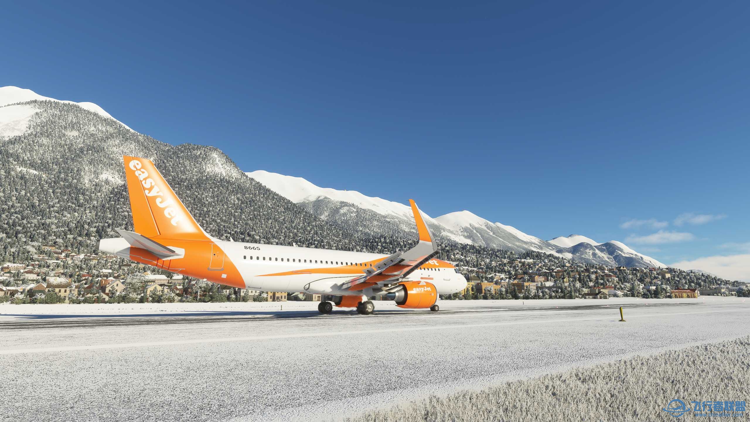 EASY JET 320NEO 苏黎世---因斯布鲁克-3589 