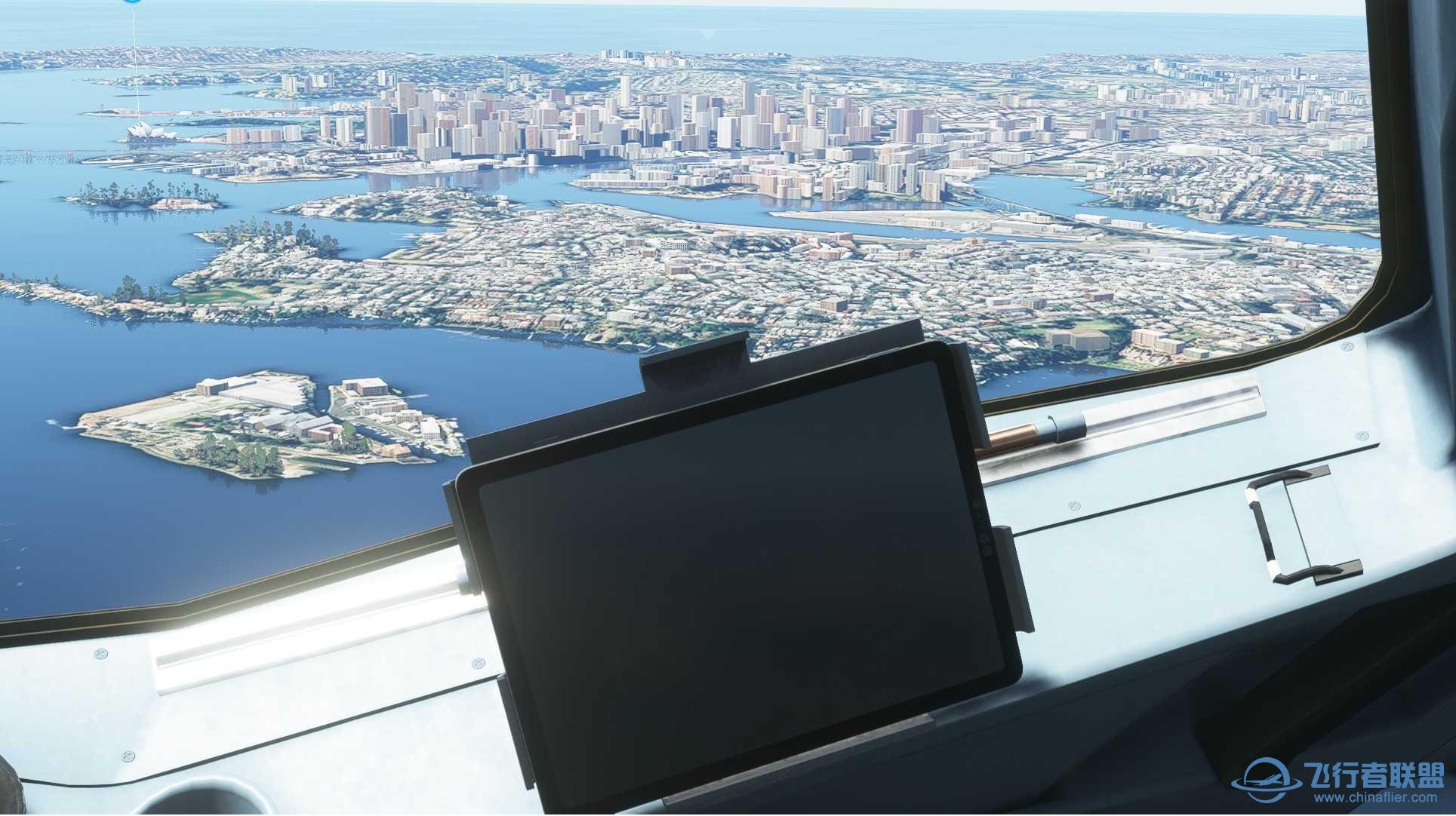 试了一下FBW A32NX的efb模型-8847 