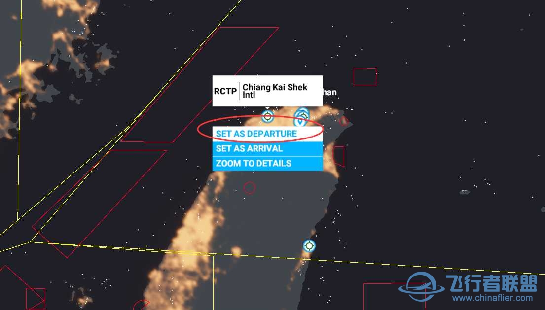 MSFS2020內建飛行計畫航圖操作示範-1666 