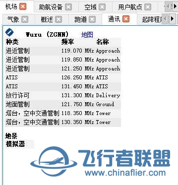 手动添加默认机场塔台频率-7428 