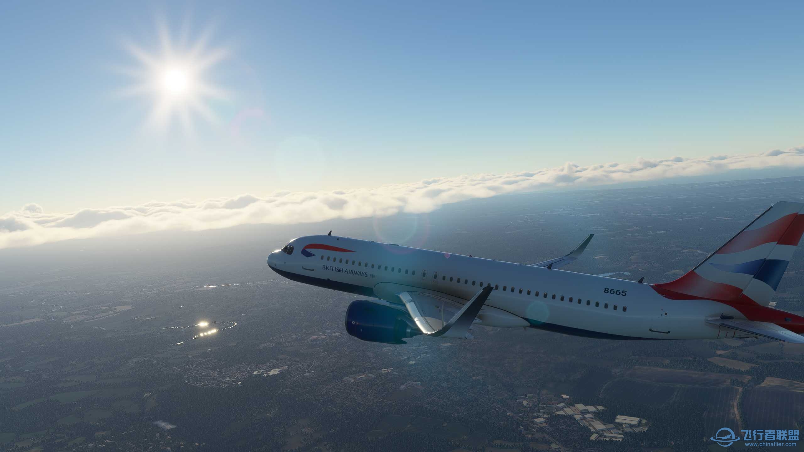 Speedbird A320NEO  盖特维克---纽卡斯尔-3287 