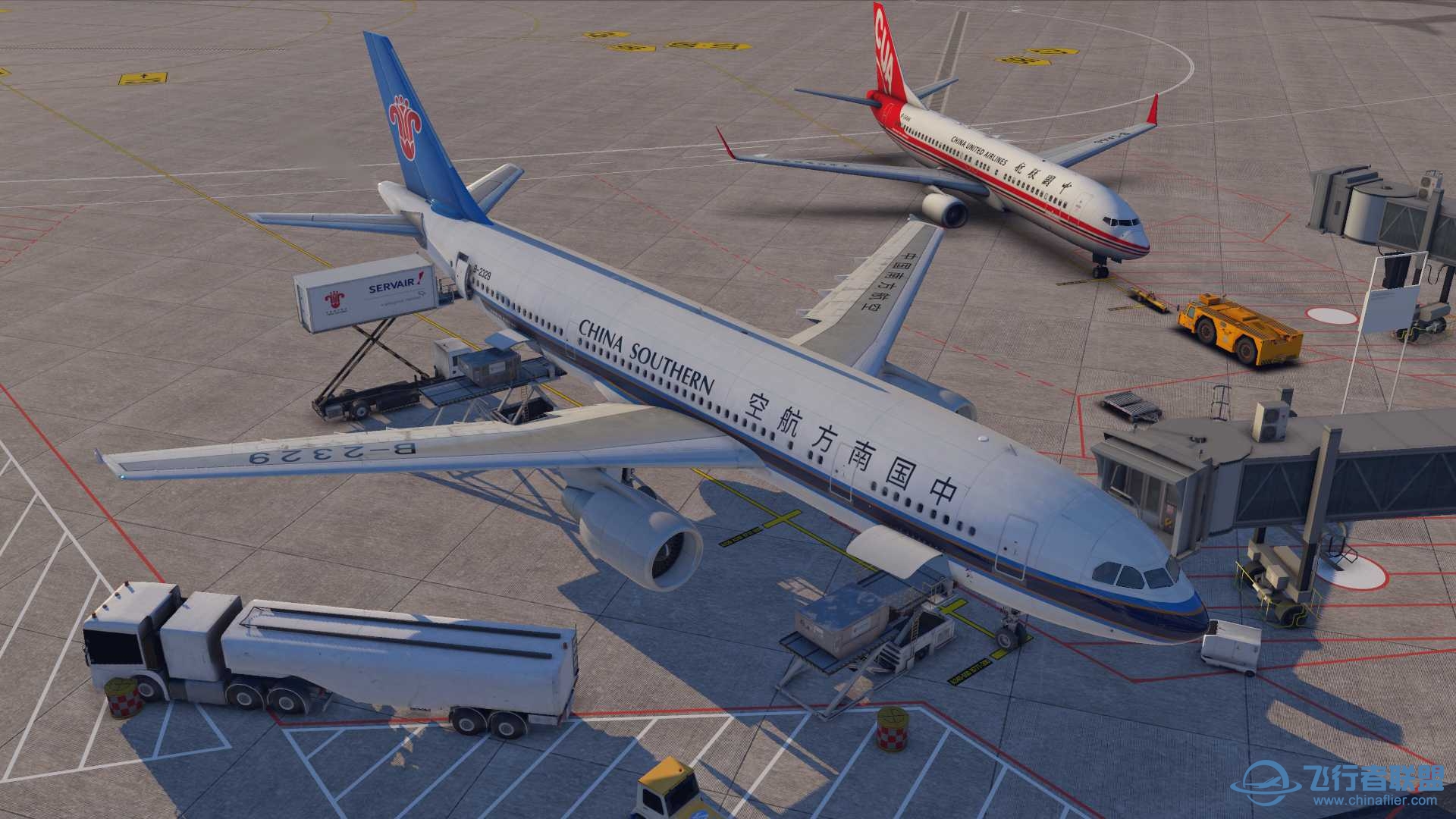 [飞行美图]iniSimulations A300-873 