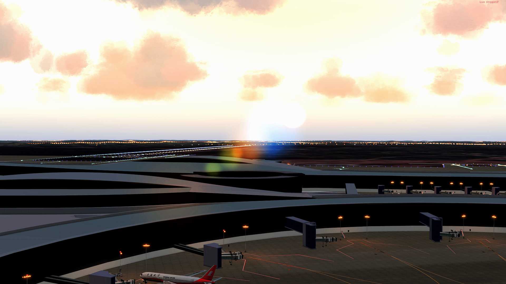 【xplane11】近日飞行渣图-7609 