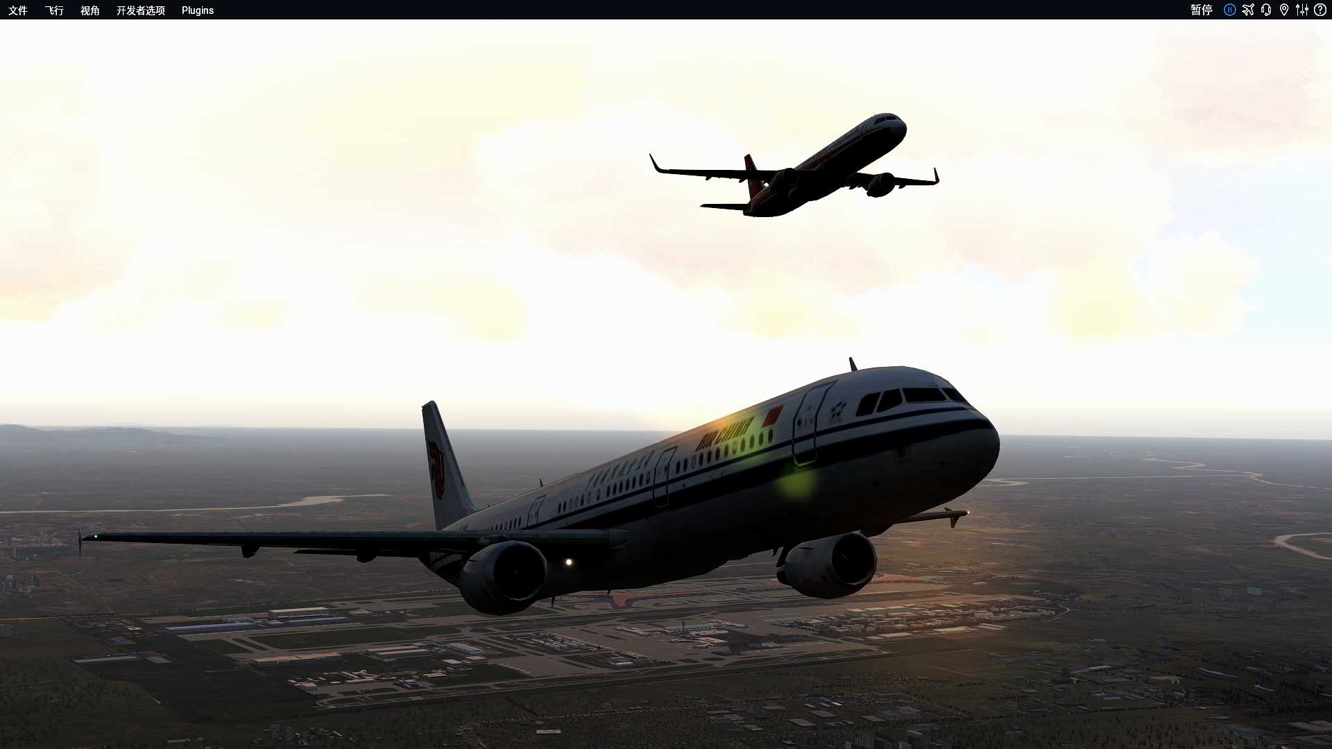 【xplane11】近日飞行渣图-924 