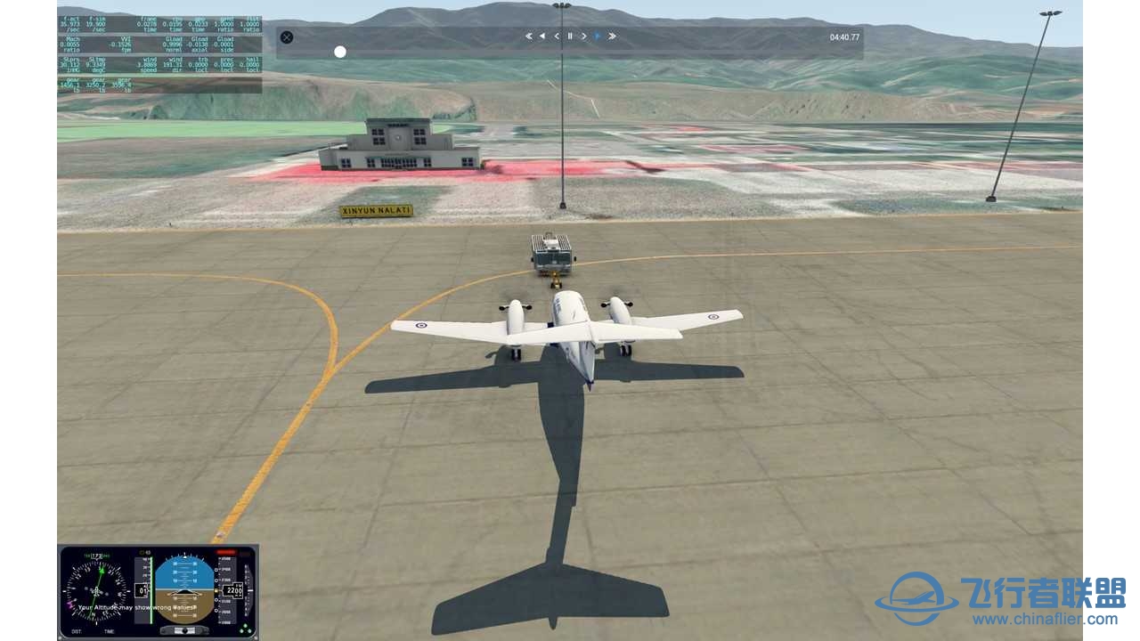 CNAIP机场 环中国飞行——更新至第四十站——ZWNL 2 ZWYN-782 