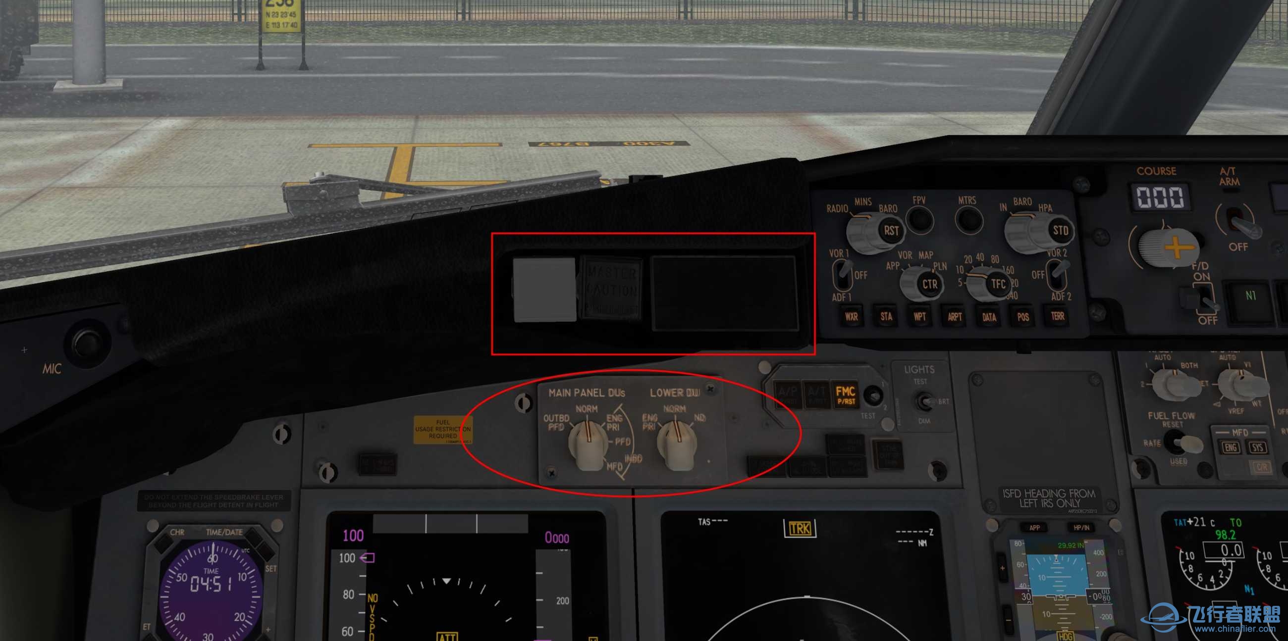 关于ZIBO738 机模显示的问题-7302 