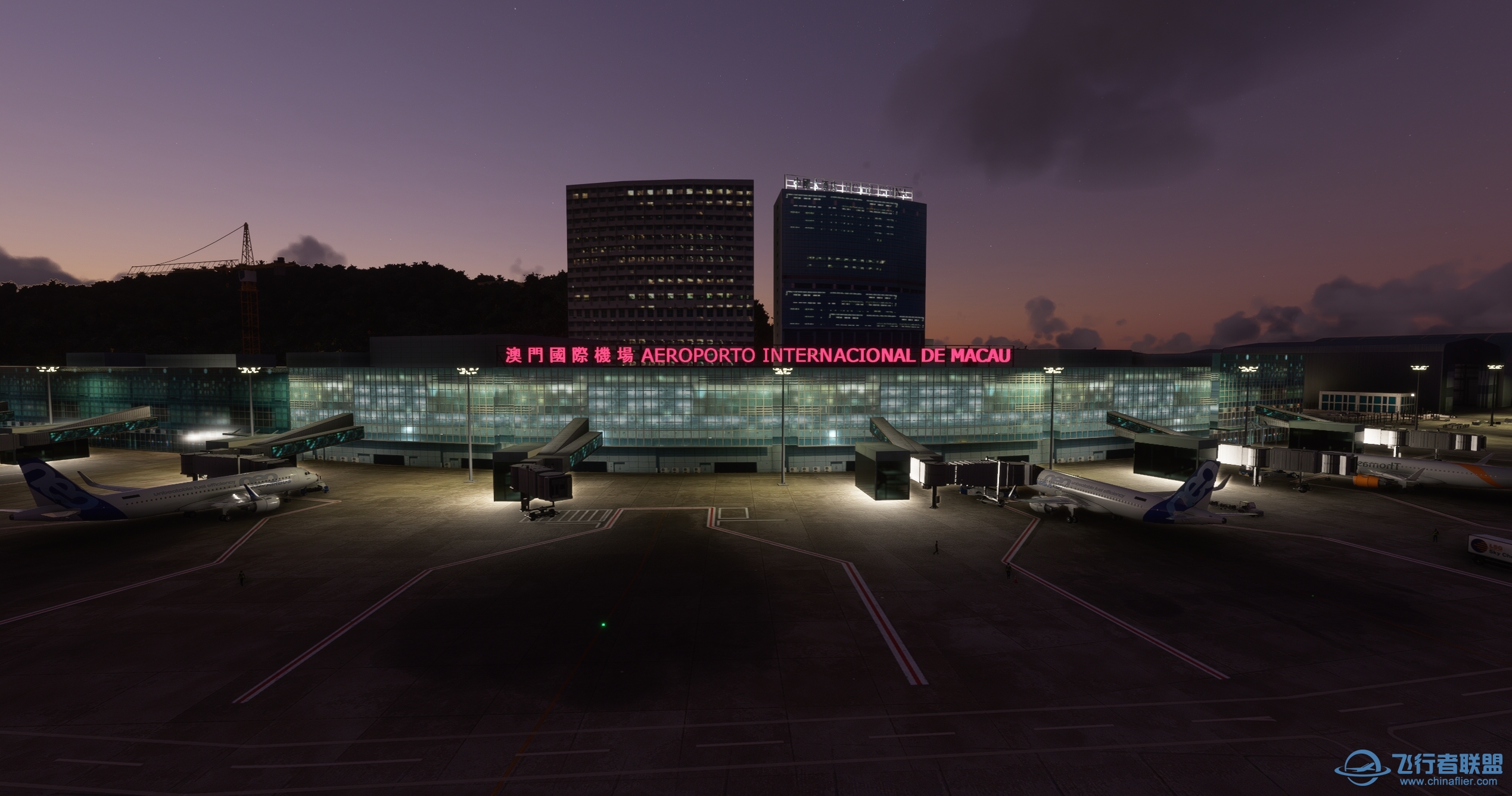 MSFS地景：澳门之城和机场VMMC发布-2691 