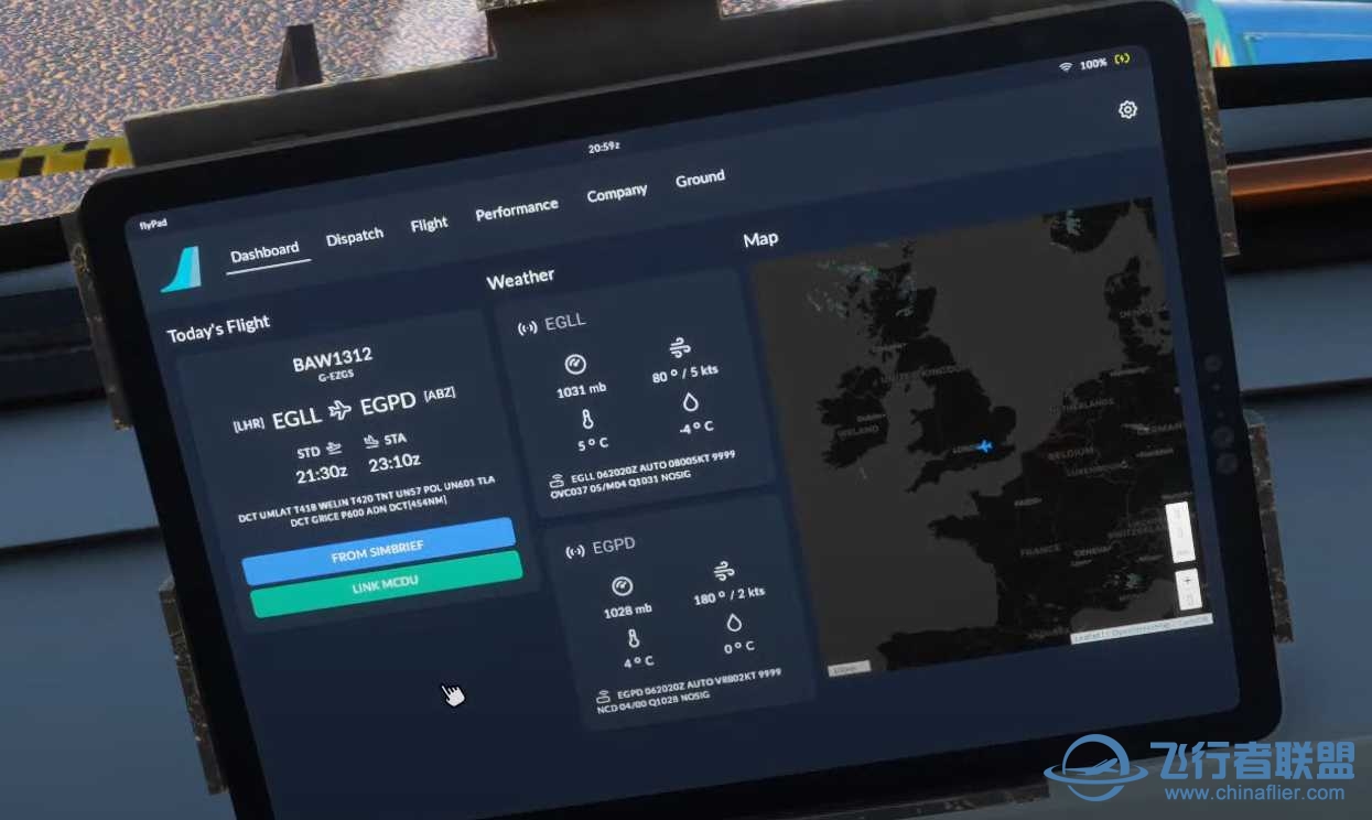 MSFS2020 FlyByWire 320NX第一章全自動飛行計畫導入教學-2846 