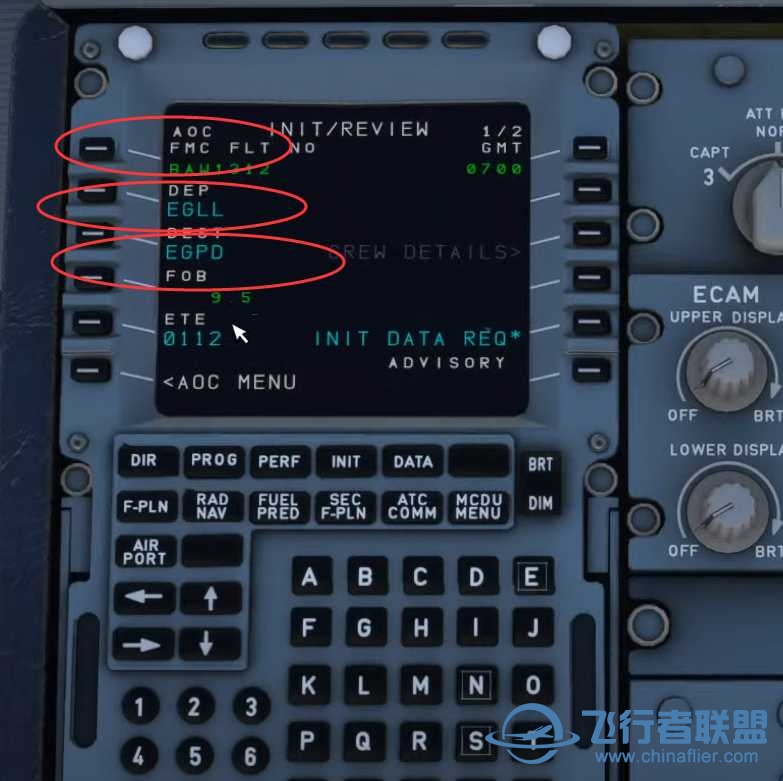 MSFS2020 FlyByWire 320NX第一章全自動飛行計畫導入教學-6519 