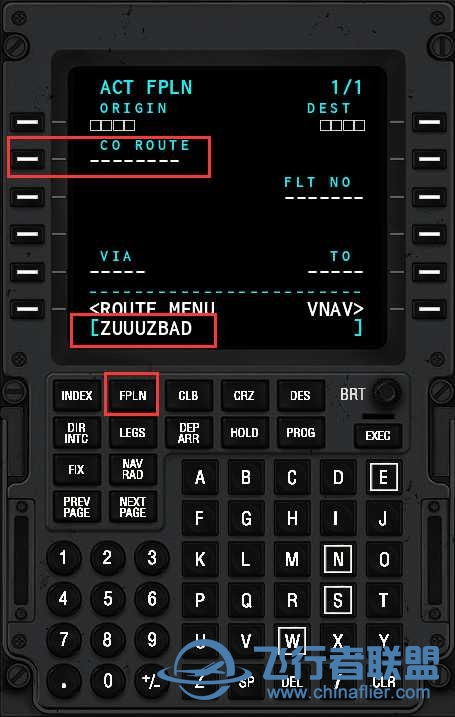部分常规机型使用 Little NavMap 制作公司航路-2518 