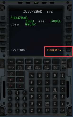 部分常规机型使用 Little NavMap 制作公司航路-3090 