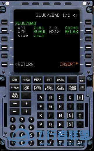部分常规机型使用 Little NavMap 制作公司航路-3415 