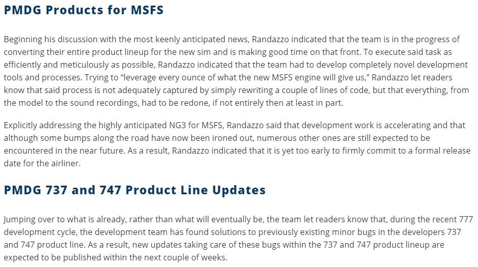 PMDG 三月份开发信息更新-6434 