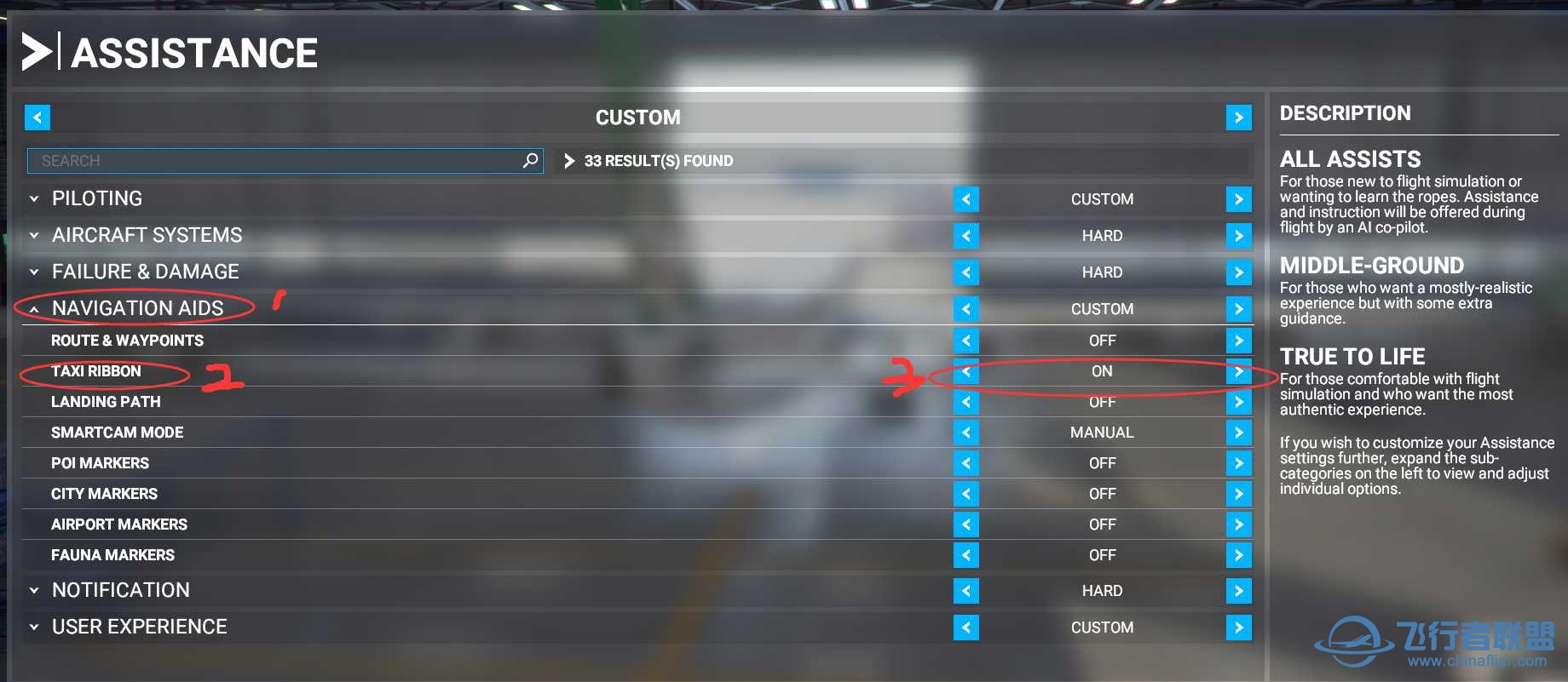 MFS2020滑行指示箭头-3855 