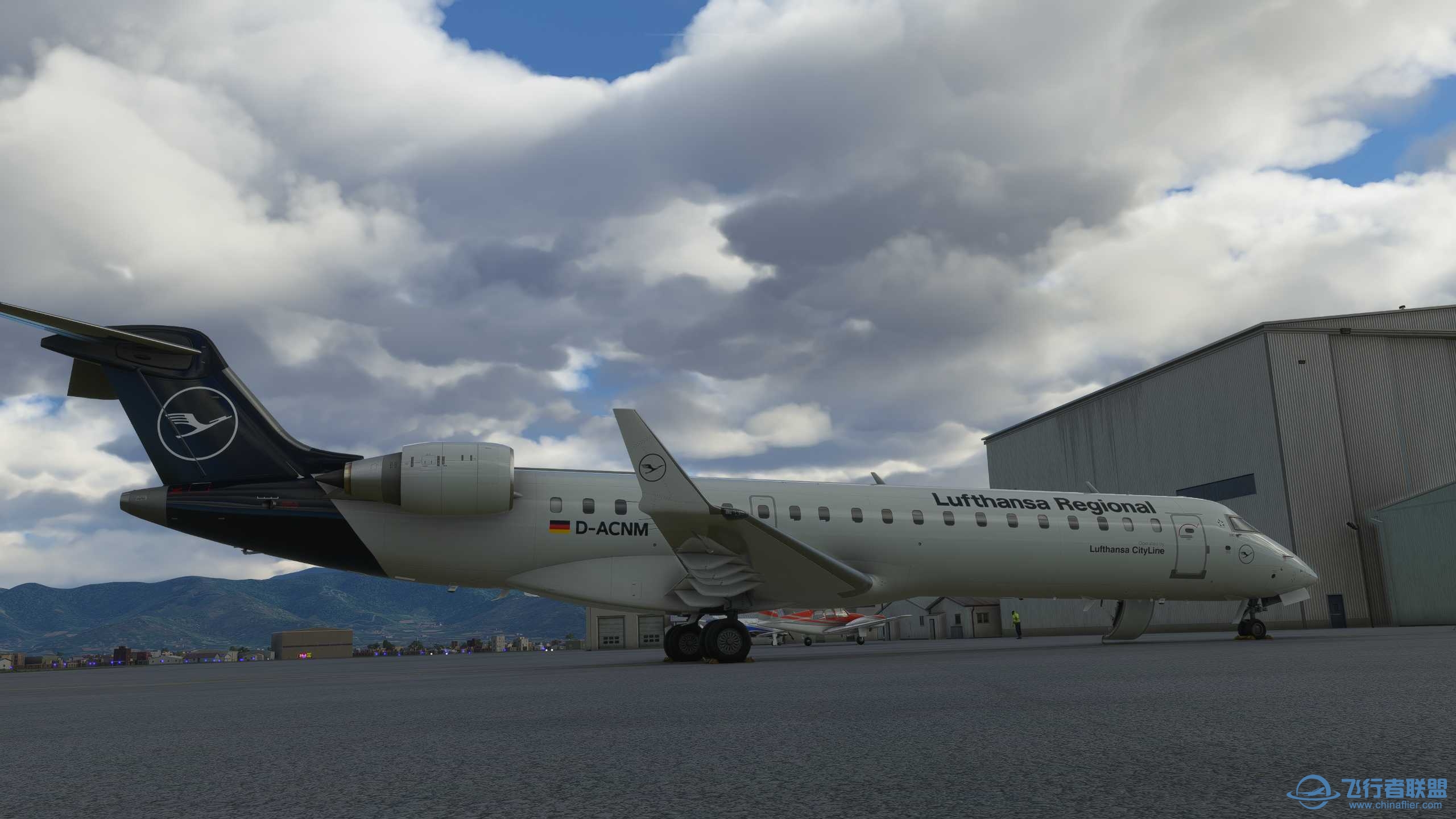 自制CRJ-700 汉莎新涂装，文件太大怎么发？-2275 