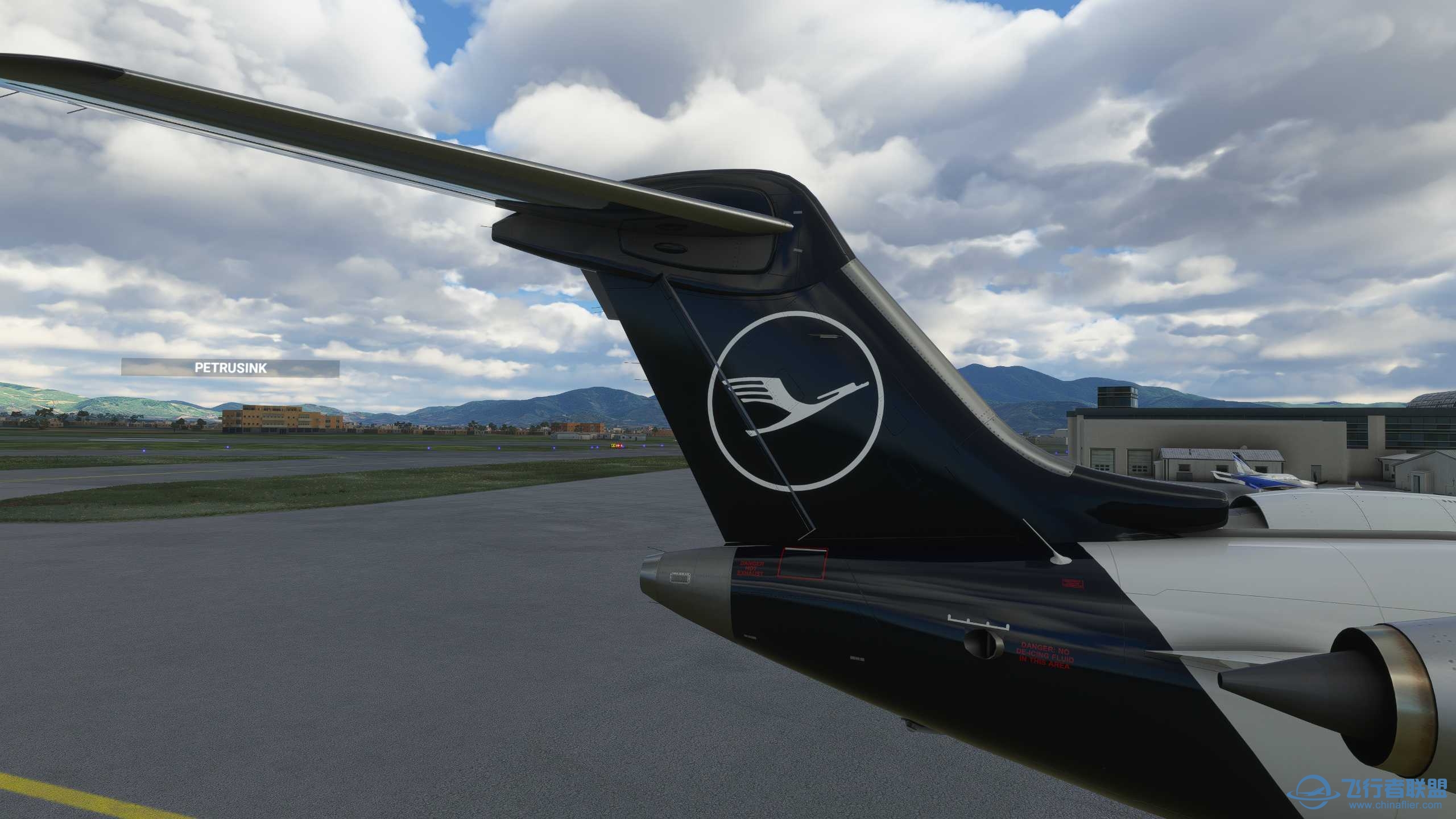 自制CRJ-700 汉莎新涂装，文件太大怎么发？-7775 