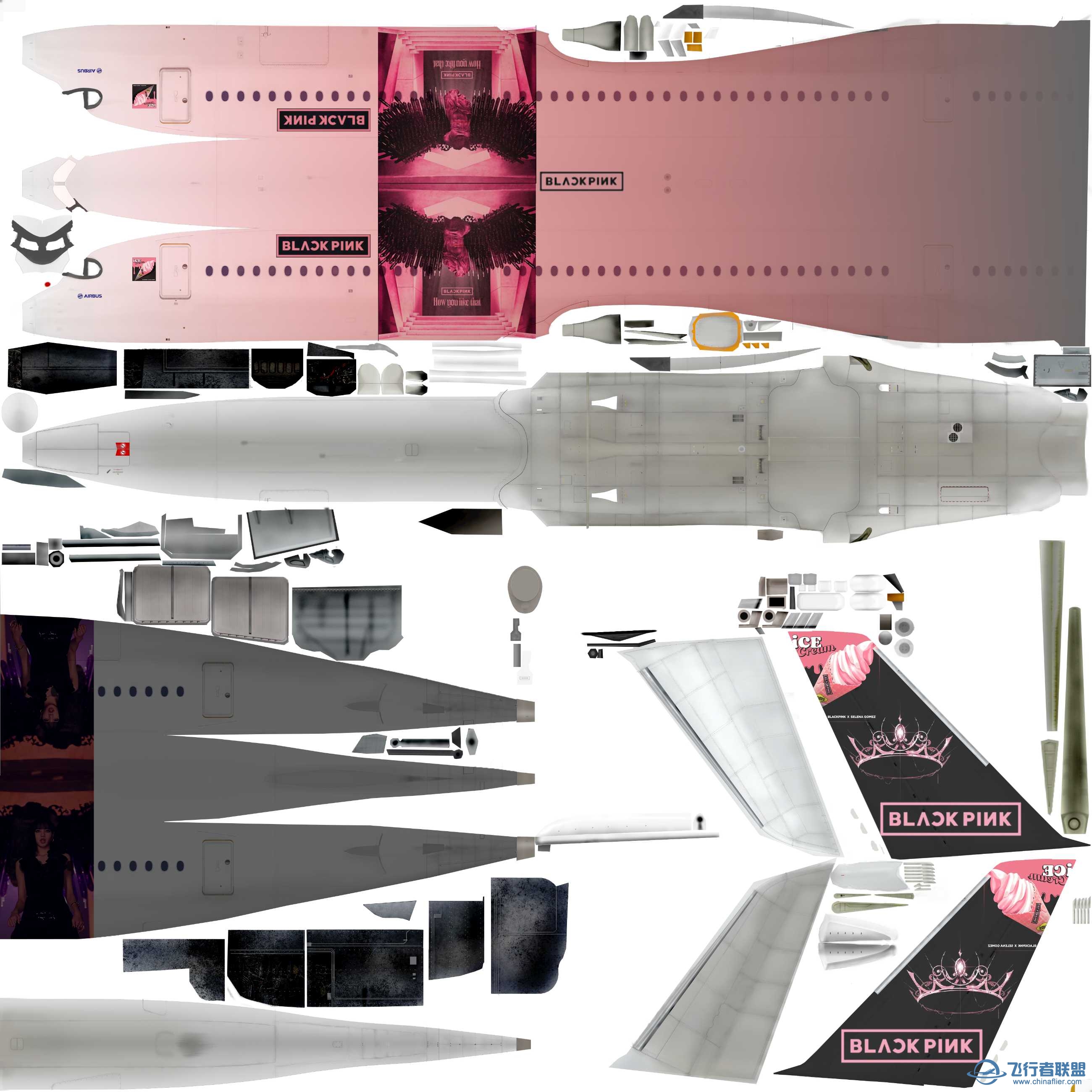 350 BLACK PINK新涂装-6091 