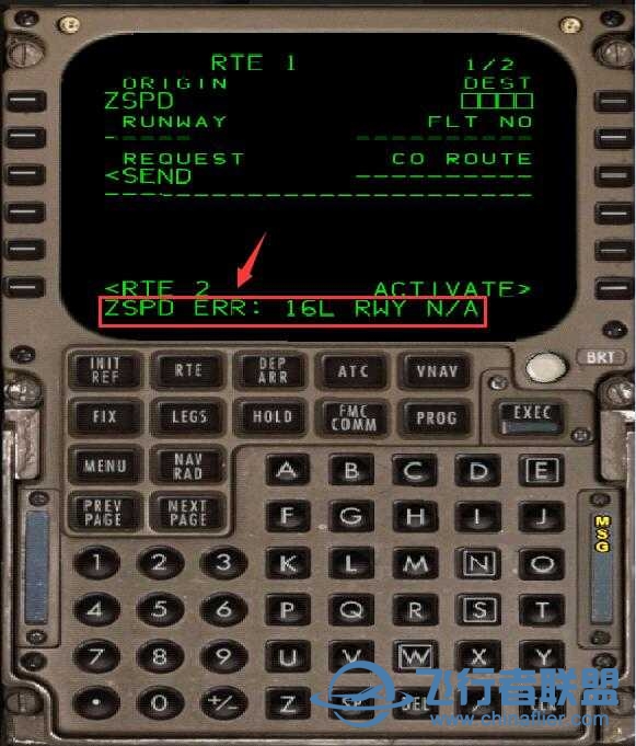 FSX PMDG机模使用2103导航数据。输入ZSPD机场，找不到跑道信息-3586 