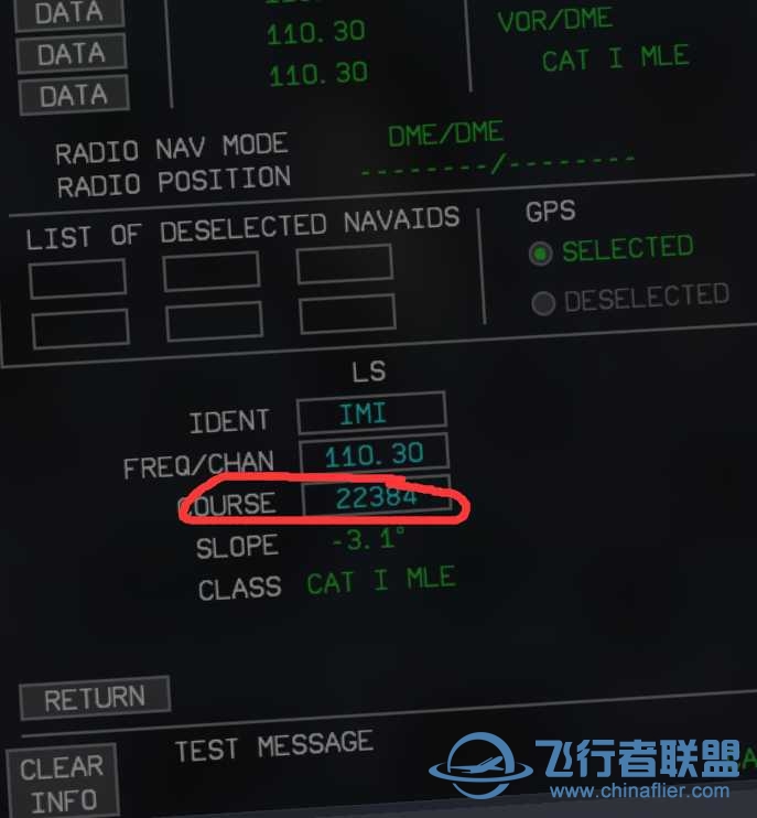 350频率 磁航向问题-633 
