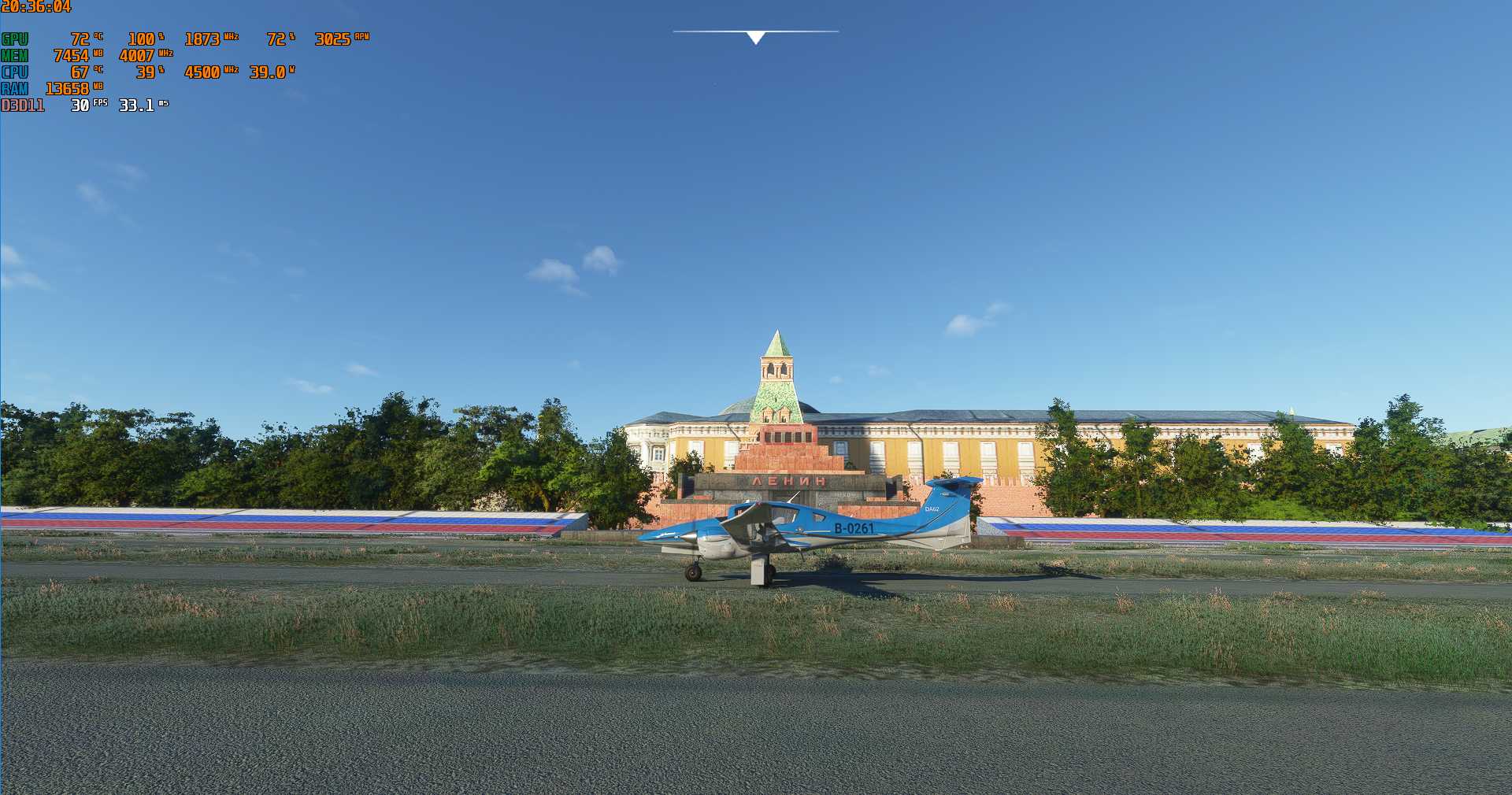 纪念卫国战争胜利76周年莫斯科红场-393 