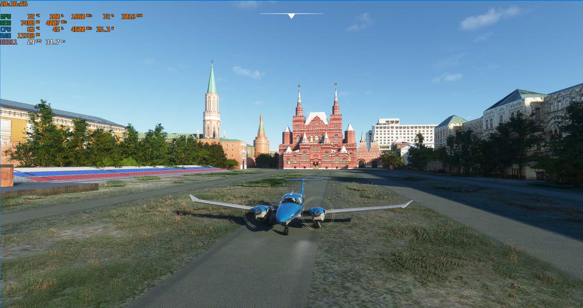 纪念卫国战争胜利76周年莫斯科红场-4209 