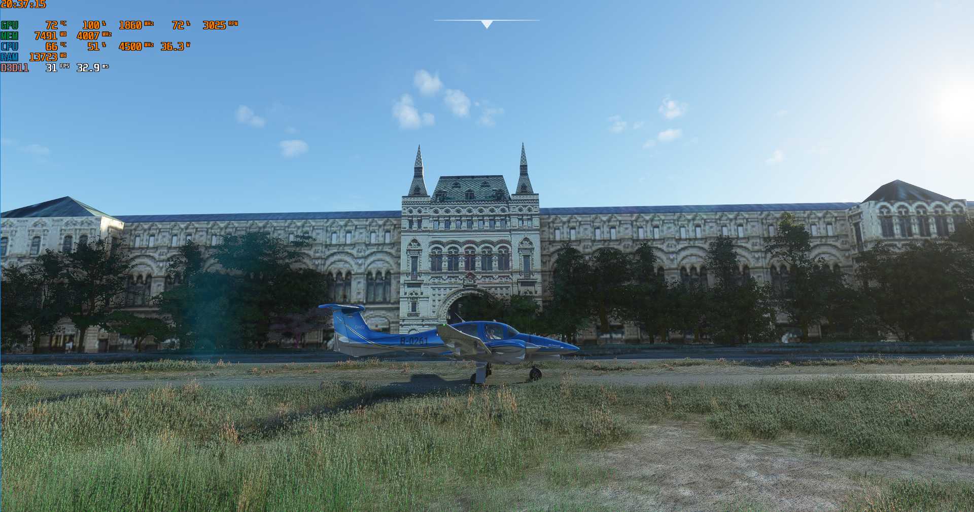 纪念卫国战争胜利76周年莫斯科红场-5719 