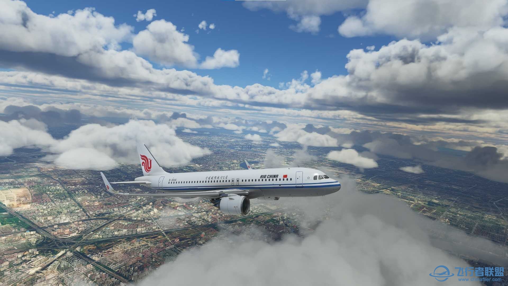 【原创】MFS A320neo 中国国际航空 高清8K修复-127 