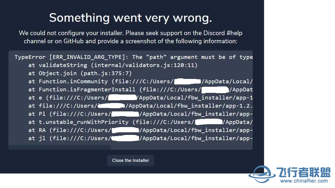 FlyByWire Installer没法安装啊-5228 