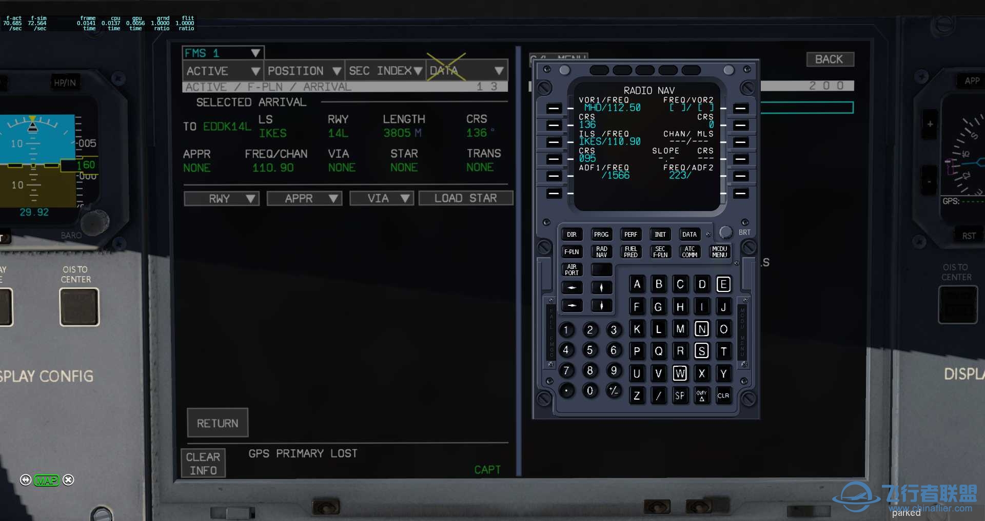 FF A350 在截获航向道后开始原地转圈是怎么回事？-2257 