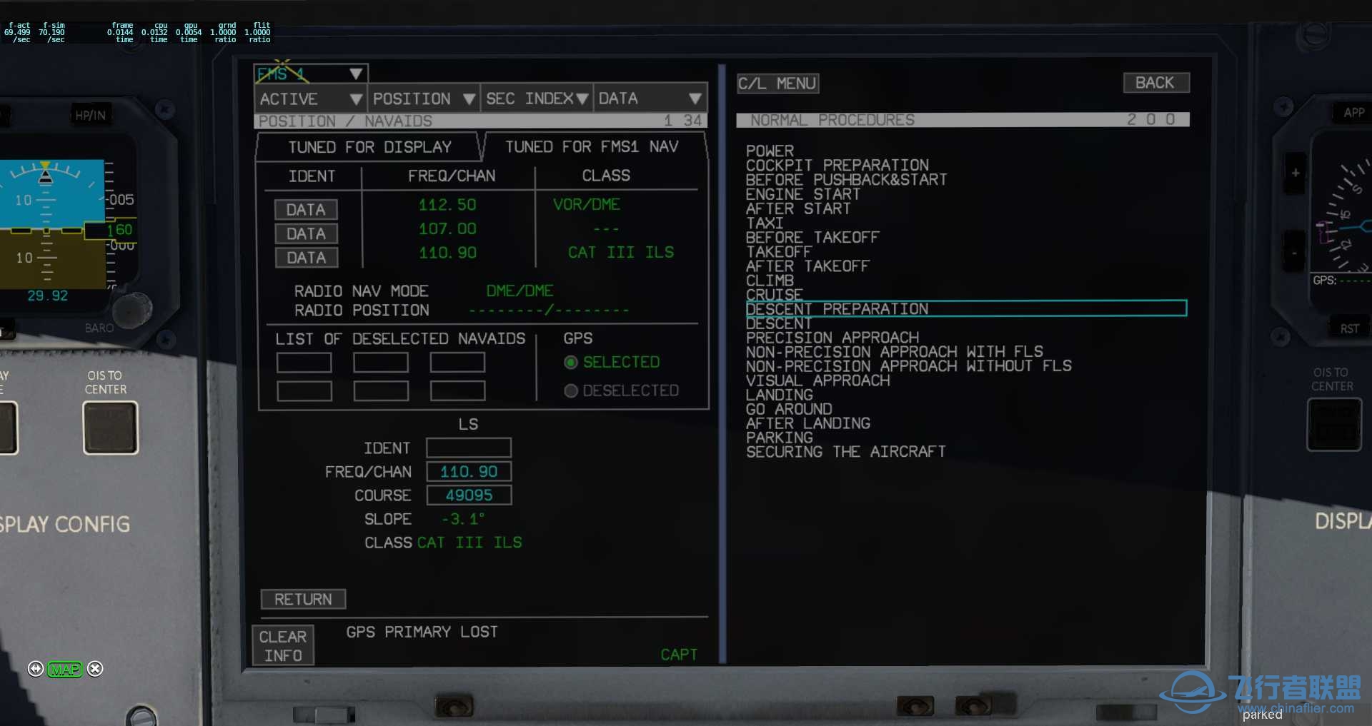 FF A350 在截获航向道后开始原地转圈是怎么回事？-9705 