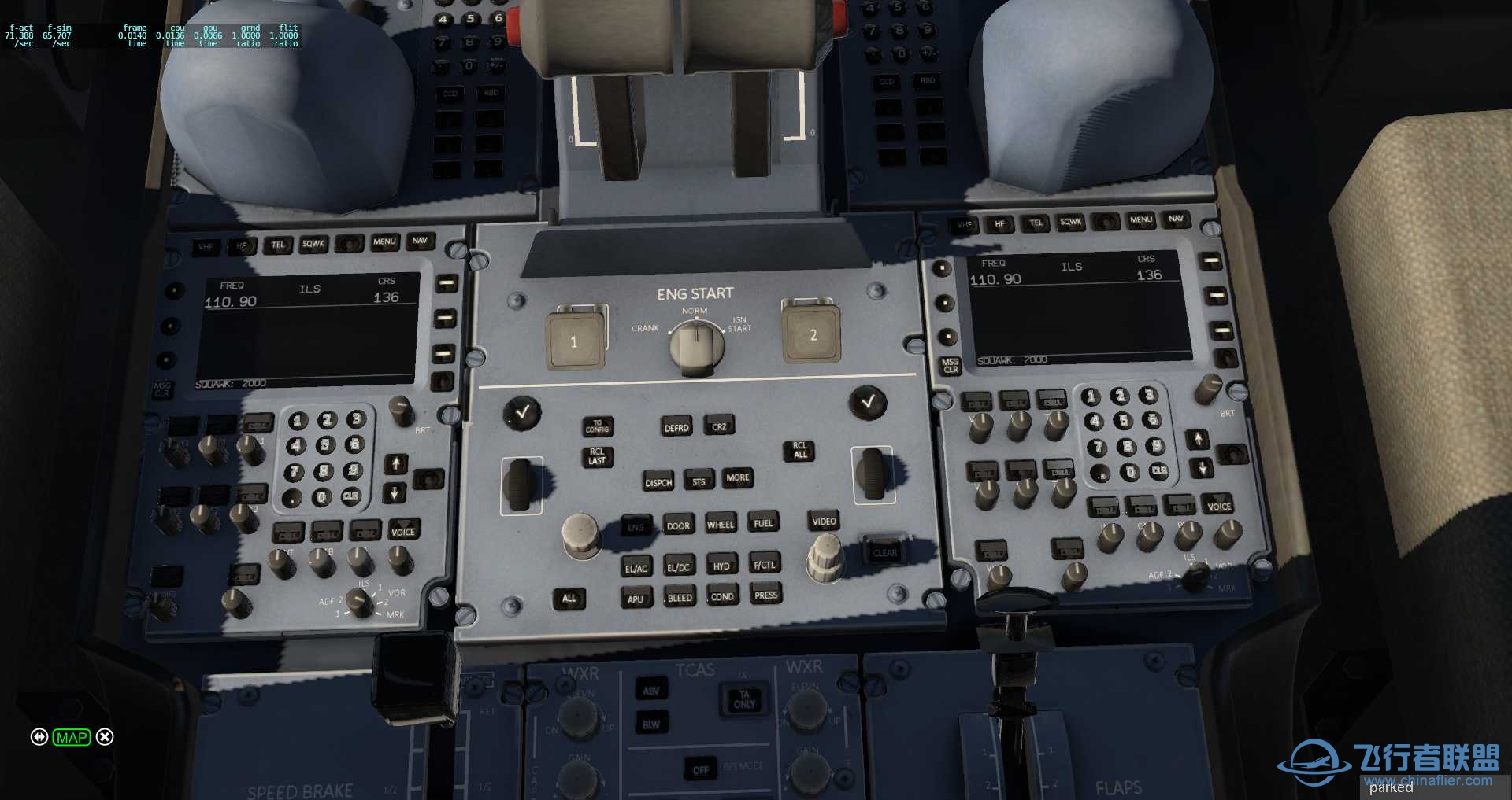 FF A350 在截获航向道后开始原地转圈是怎么回事？-4643 