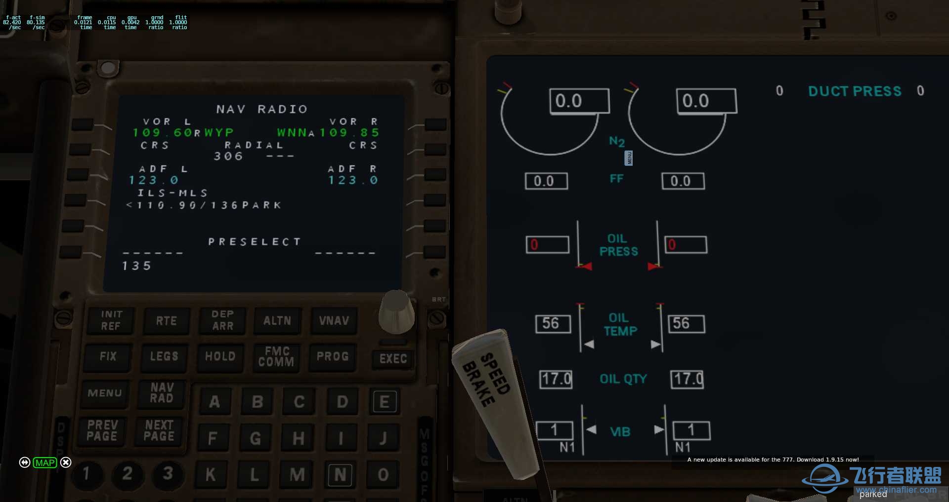 FF777无法截获航向道-3200 