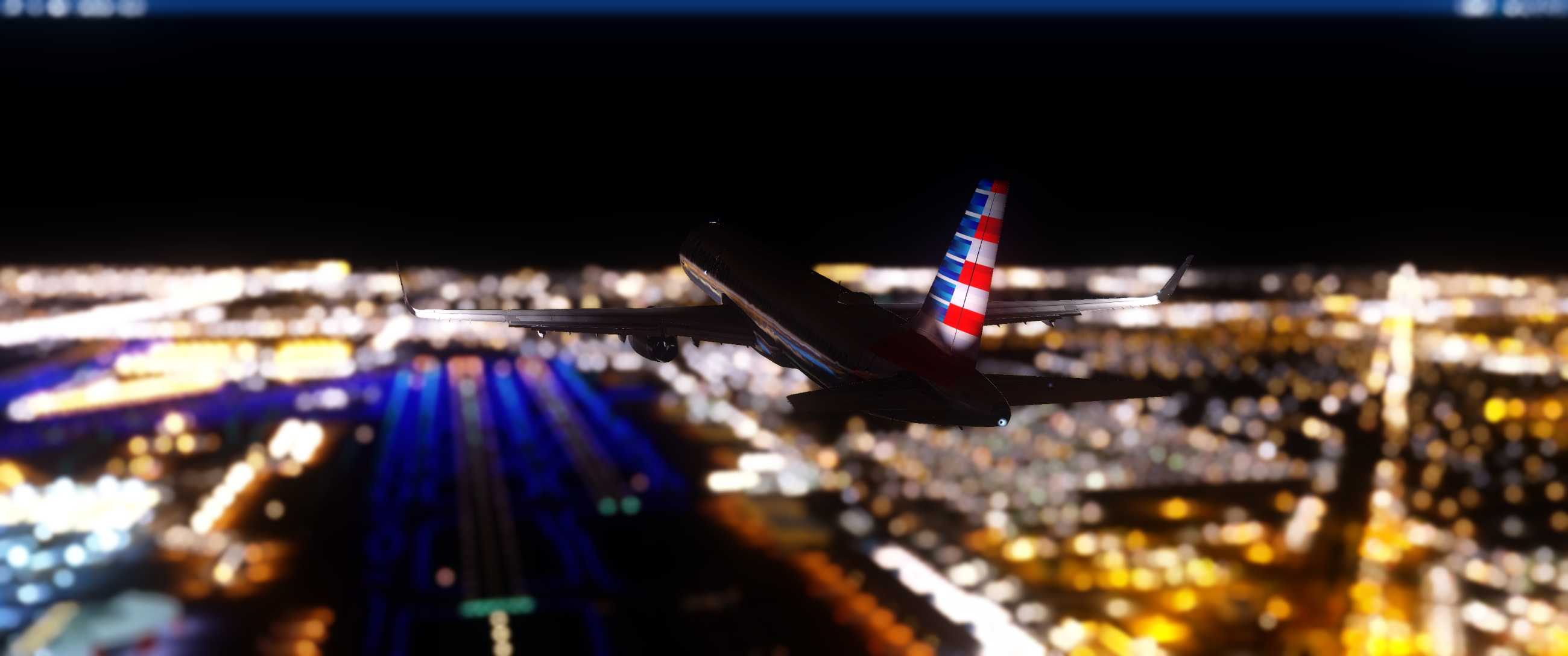 夜晚的迈阿密国际机场-8212 