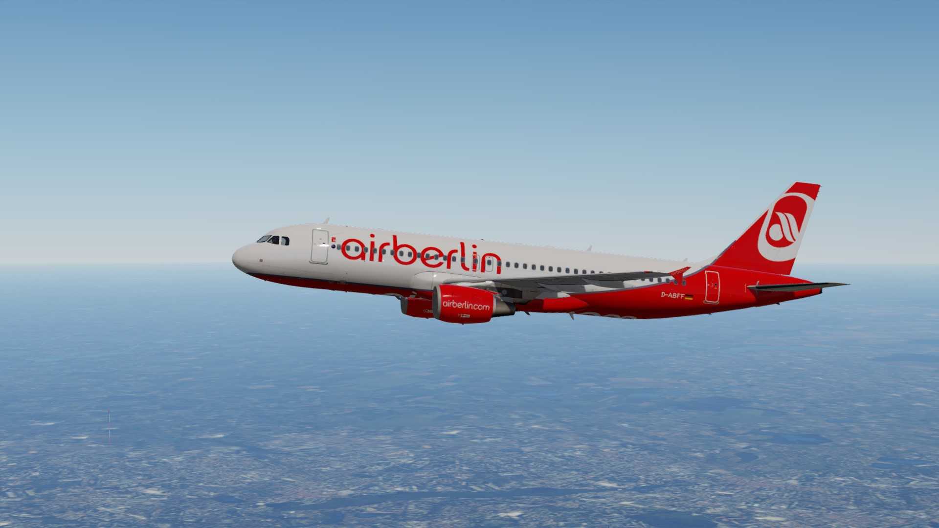 柏林航空A320降落-2042 