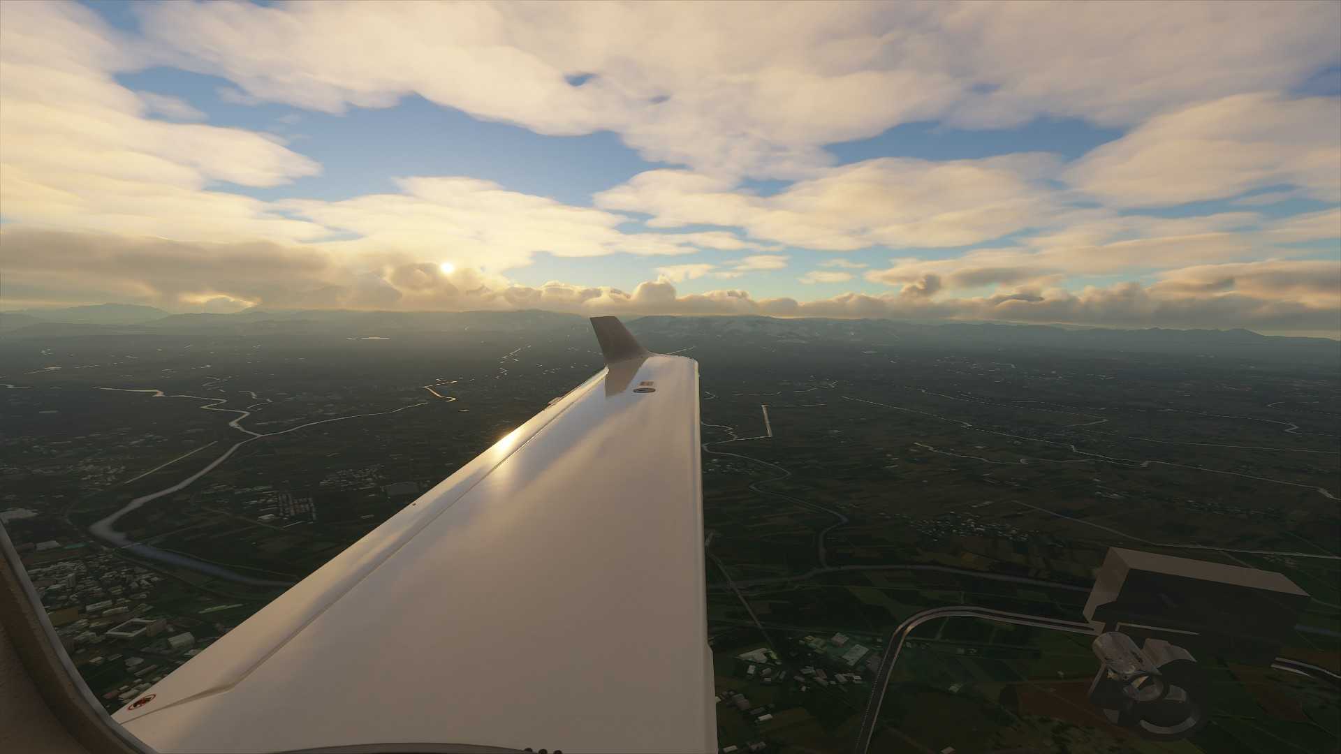 MSFS試玩 DA40觀光-2585 