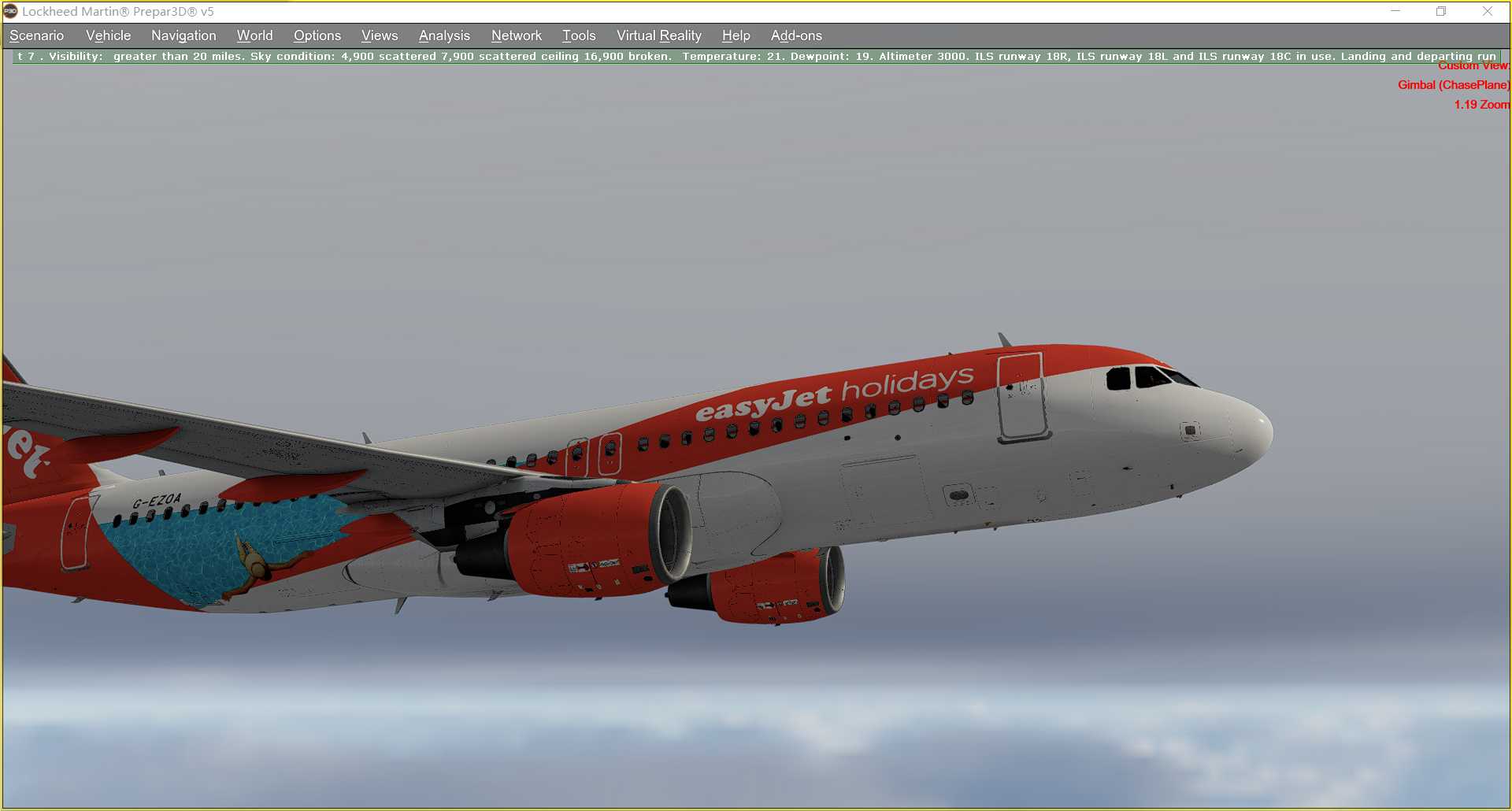 EASYJET A320 SL 飞行美图-6413 