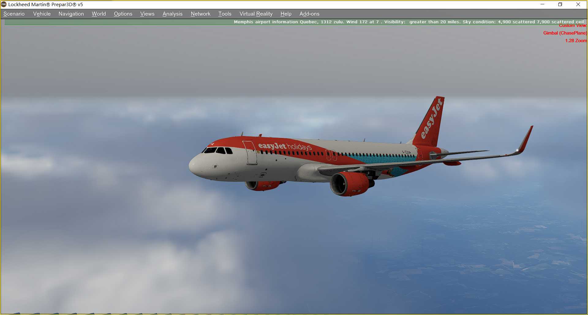EASYJET A320 SL 飞行美图-8069 