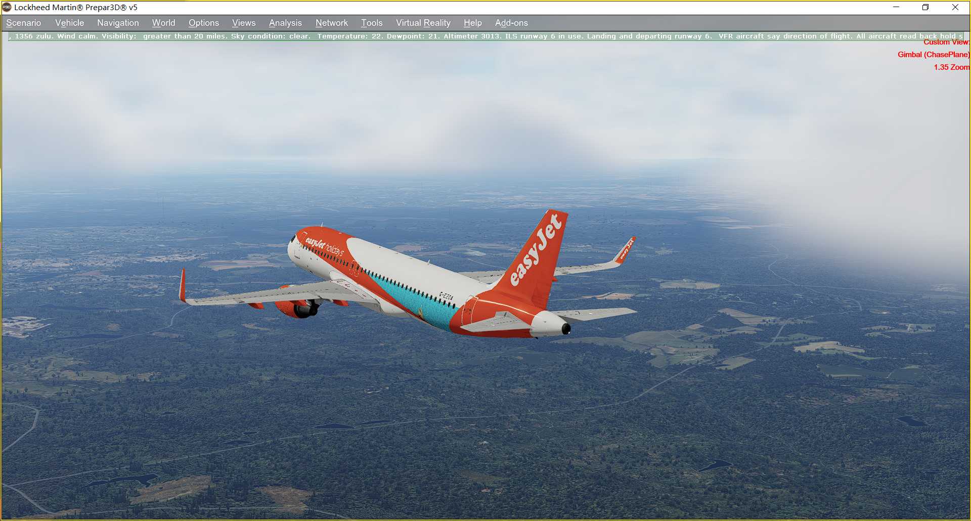 EASYJET A320 SL 飞行美图-5608 