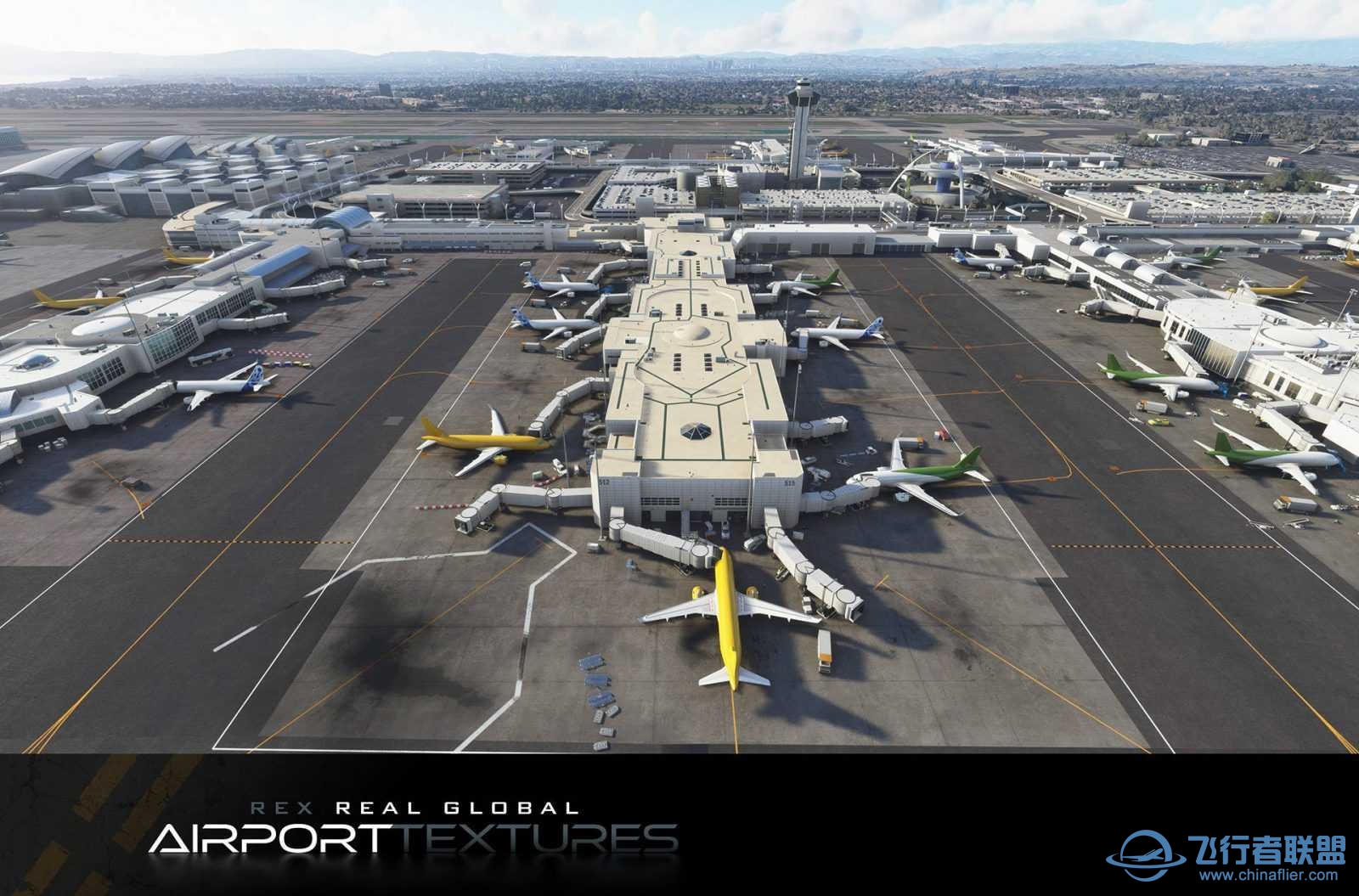 REX发布了真实全球机场纹理 MSFS2020-267 