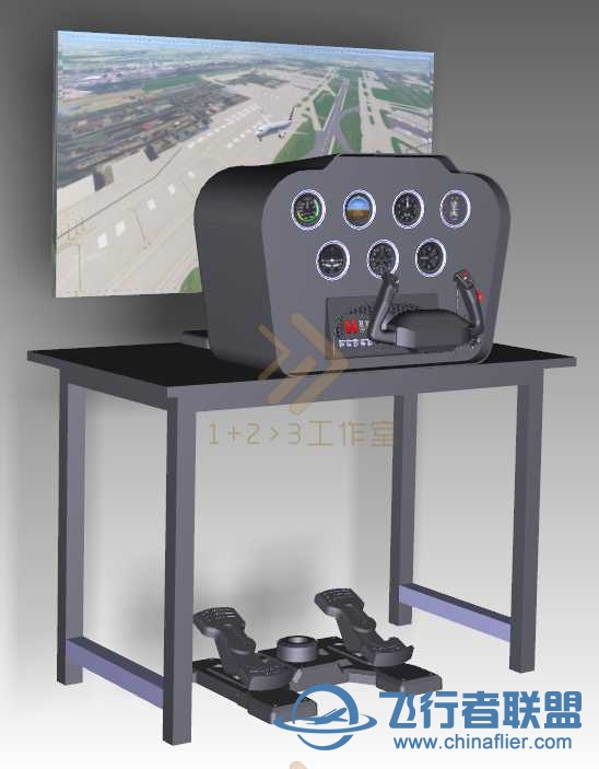 桌面级飞行模拟器-7680 