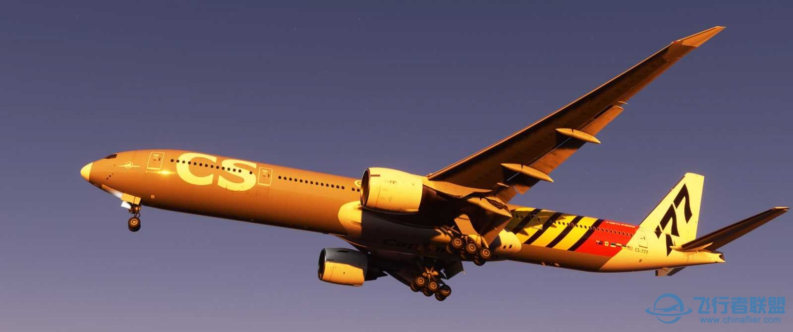 MSFS2020终于可以飞777-300ER了-1715 