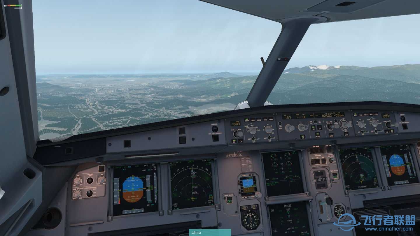 XP11 FF-A320 台湾松山RCSS机场 28跑道LDA 进近-4192 